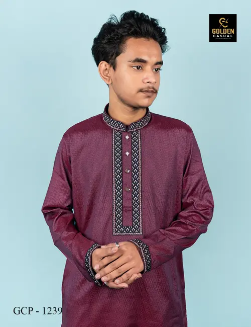 Overall jacket print (Maroon